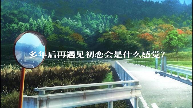 多年后再遇见初恋会是什么感觉？